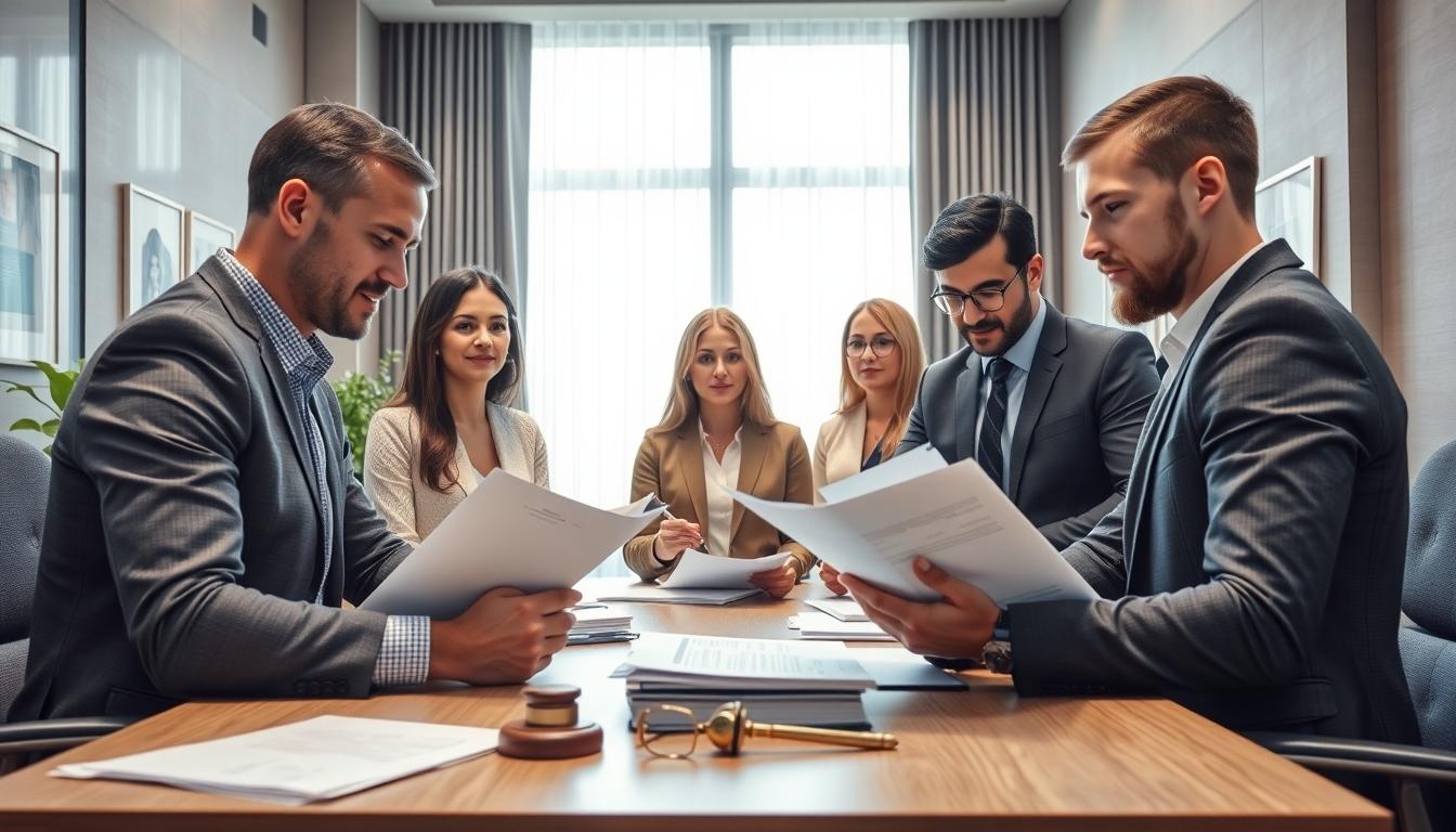 Business contract documents